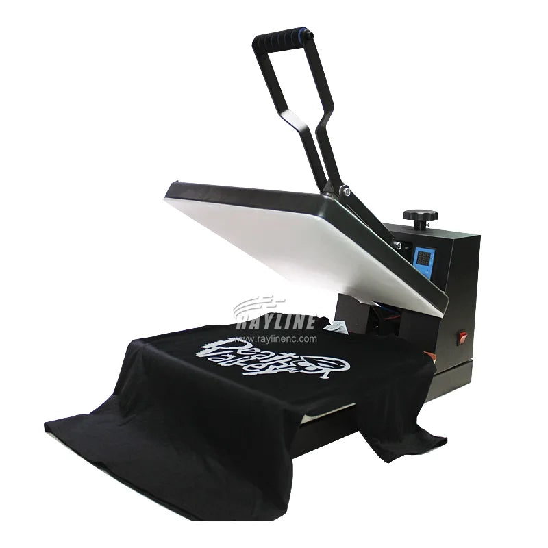 Clamshell Heat Press Machine Multifunctional Heat Transfer for T Shirts Mugs Caps Plates Digital Sublimation DIY