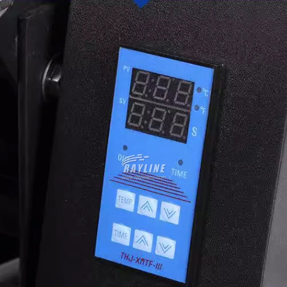 Clamshell Heat Press Machine Multifunctional Heat Transfer for T Shirts Mugs Caps Plates Digital Sublimation DIY