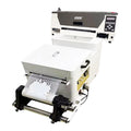 Mini desktop DTF printer 30cm portable Clothing print machine DTF film powder shaking dryer A3 DTF plotter with one XP600 head