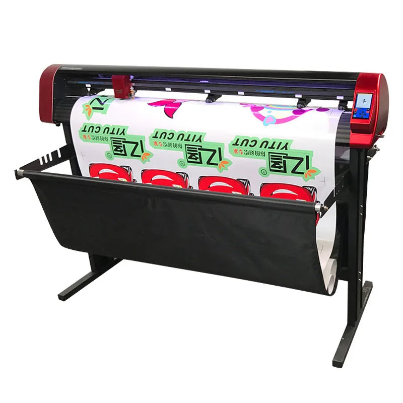 1200mm VS48 Vinyl Cutting Plotter Machine With Contour Cut Function Smart Camera Automatic Patrol Round Edge Cutting Plotter