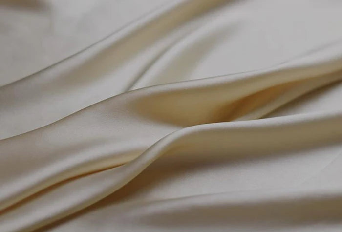 Silk Fabric 100% Silk Mulberry Silk Solid Color Multicolor Width 114cm Plain Dyed Silk