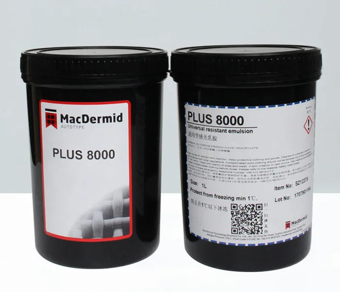 Autotype Plus 7000/8000 Blue Textile Pure Photopolymer Screen Printing Emulsion Photo-sensitive Resist for Silk Screen Printing