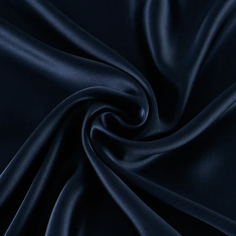 Silk Fabric 100% Silk Mulberry Silk Solid Color Multicolor Width 114cm Plain Dyed Silk