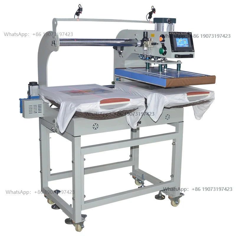 Automatic 38x38 40x50 40x60 Sublimation T-Shirt Heat Press Pneumatic for T-Shirt, Mug Printing  Regulator