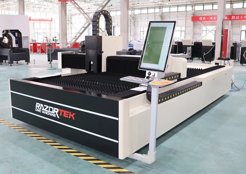 Industrial new condition laser cutting metal 3000w 6kw metal steel iron sheet 3015 cnc fiber laser cutting machine