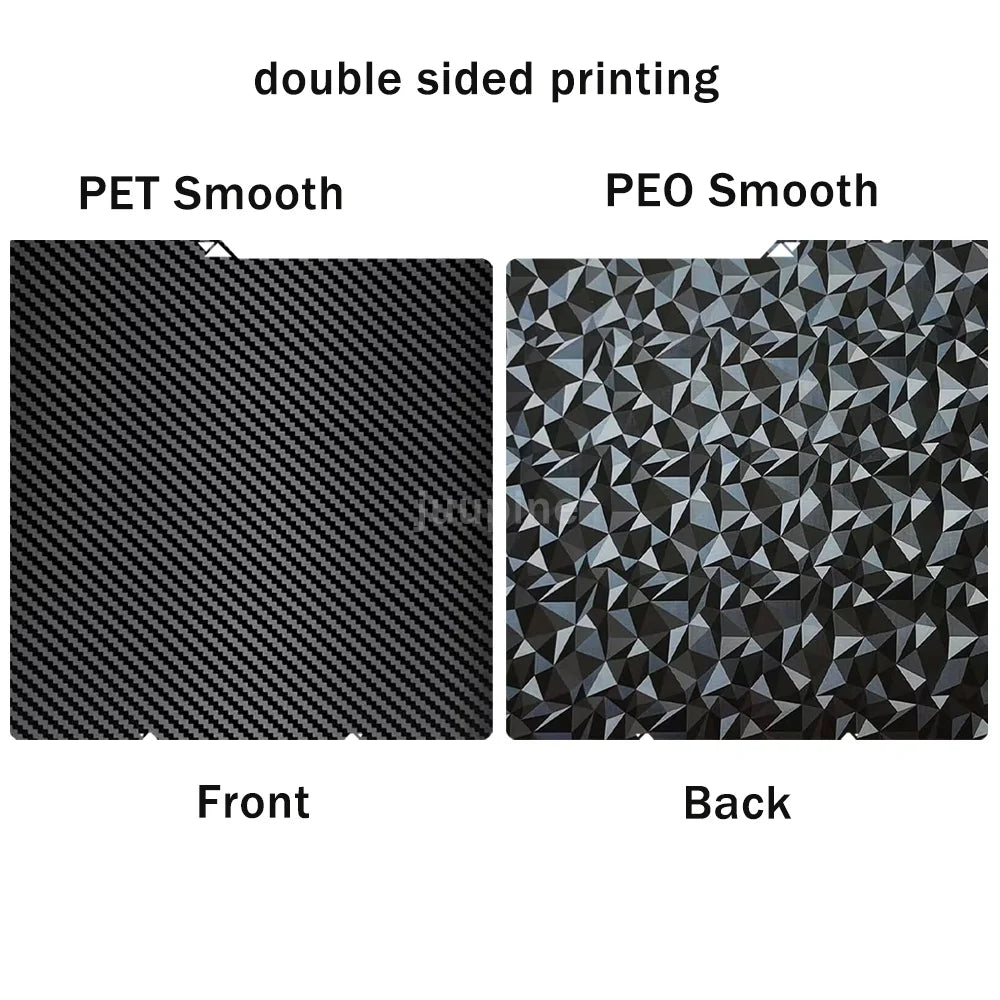 For Kobra S1 Combo Build Plate Kobra S1 PEI Sheet Spring Steel Double Sided Smooth PEO PET PEY for Anycubi Kobra S1 Print Plate