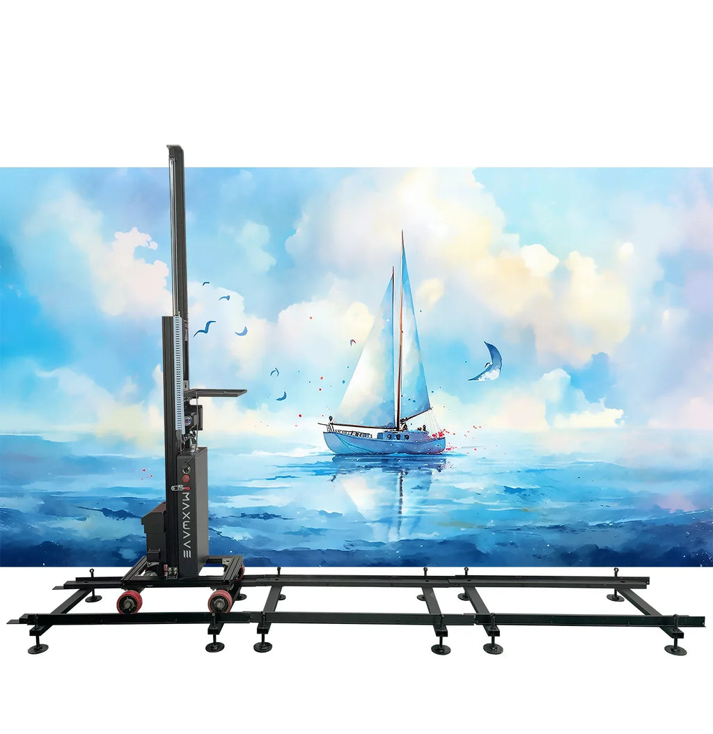 3D Wall Floor Printer Wall Mural Printer UV Laser vertical printing Machine for Home Decoration inkjet Painting Outdoor wall
