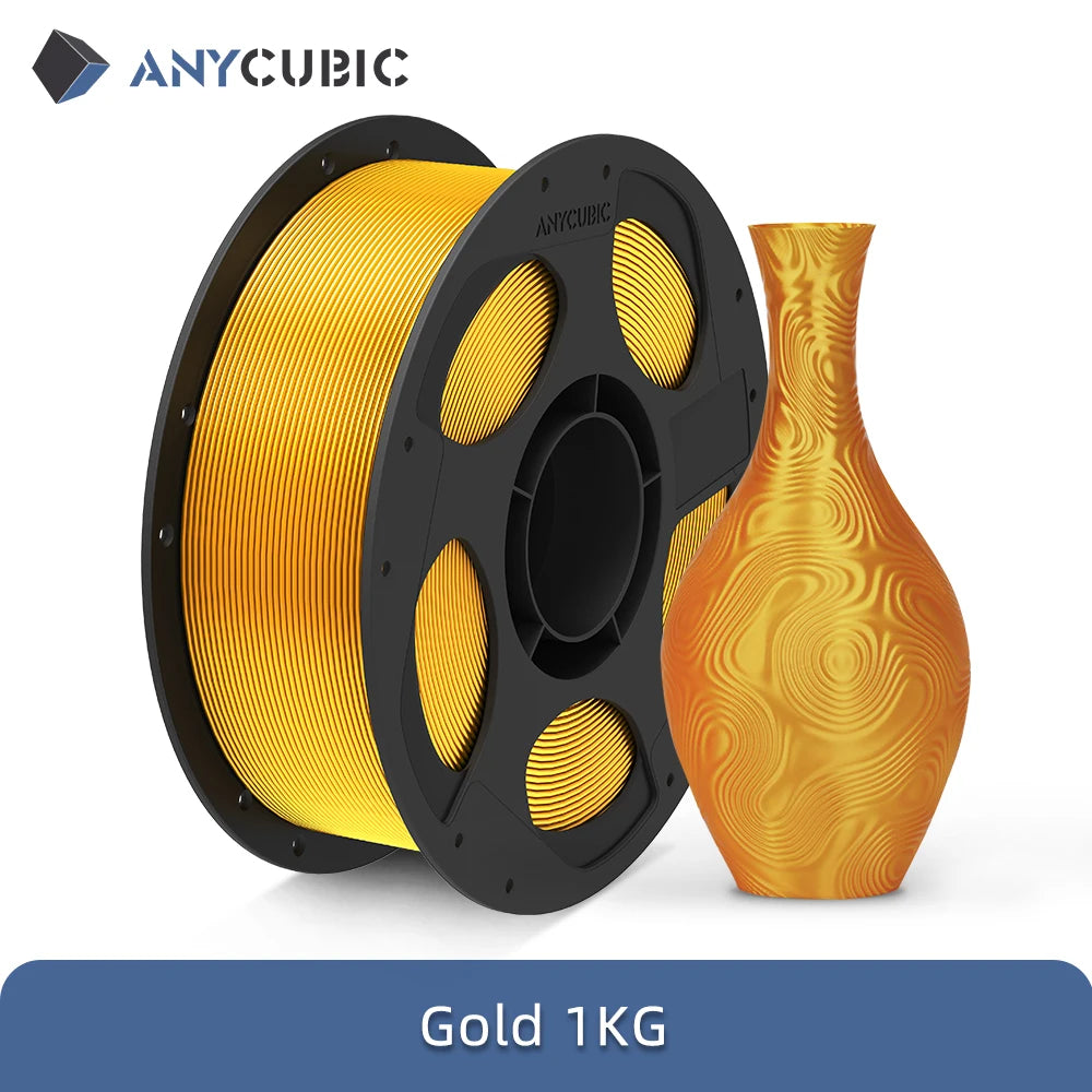 ANYCUBIC PLA Rainbow Silk Filament 1.75mm 3D Printer Printing Filament Christmas Toys 3D Printing Material For FDM 3D Printer