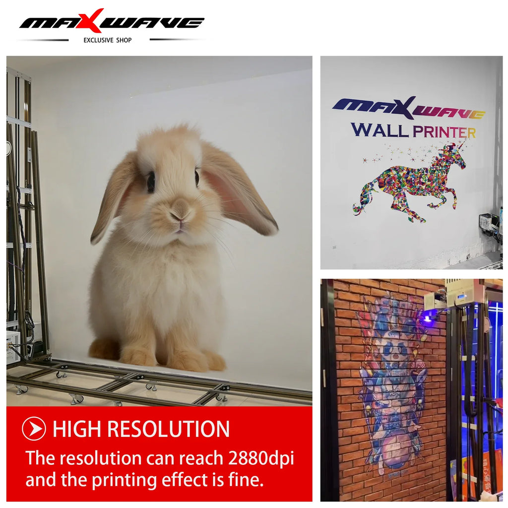 3D Art Wall Vertical Printer 3D Wall Printer Direct to Wall Printing Machine Inkjet Ground printing