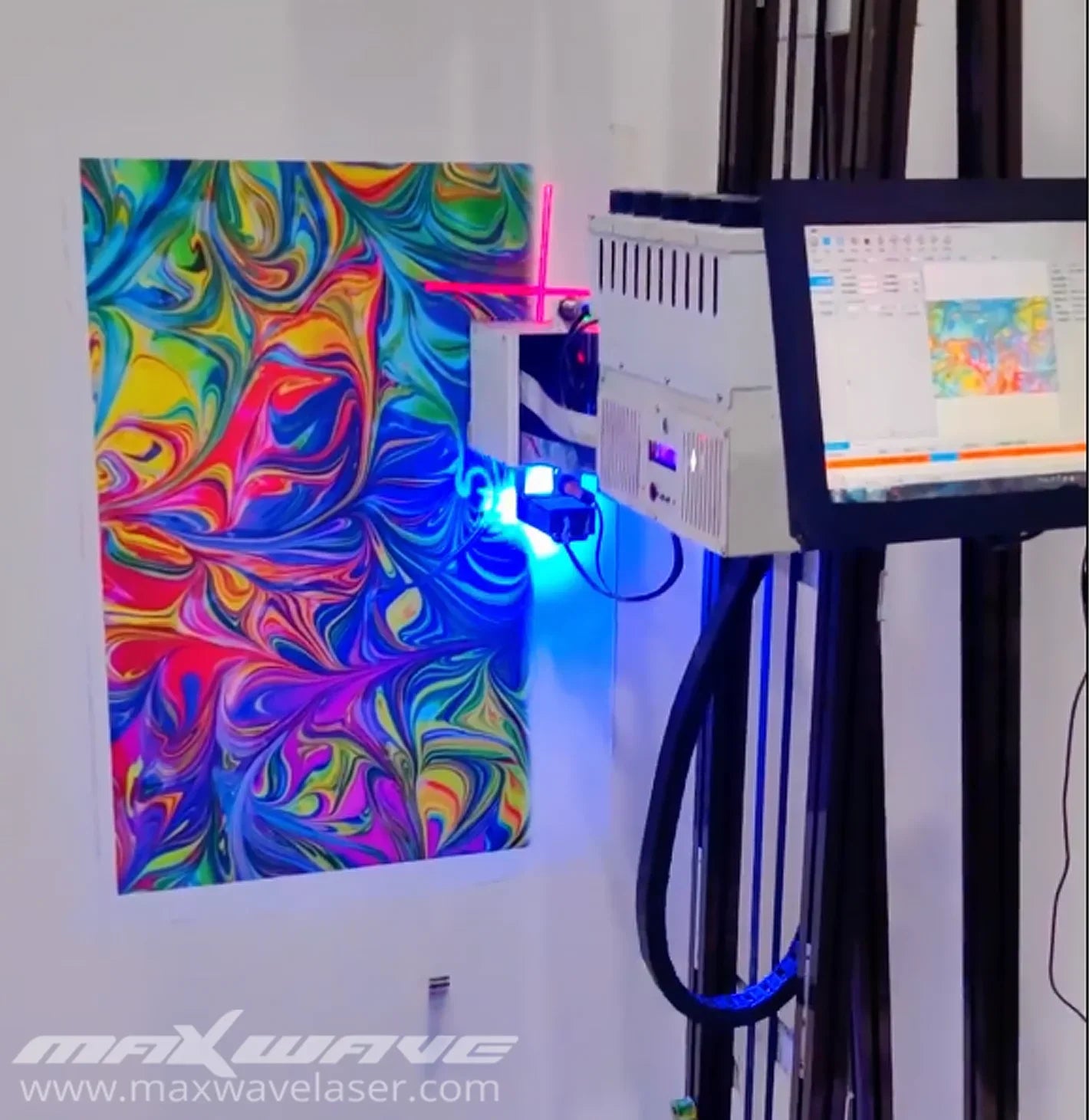 3D Art Wall Vertical Printer 3D Wall Printer Direct to Wall Printing Machine Inkjet Ground printing