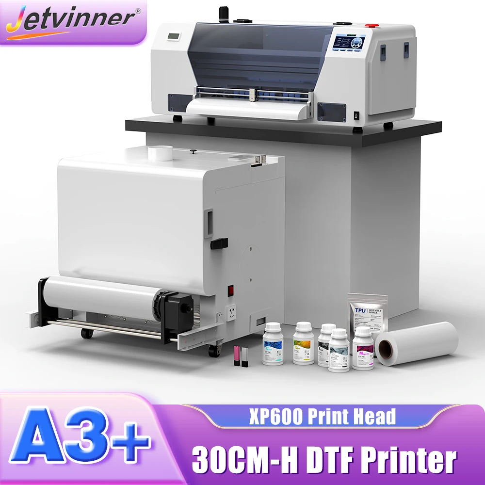 A3 DTF Printer For Epson XP600 Directly to Film Transfer Printer impresora dtf For textil Fabric T shirt Printing Machine 13inch