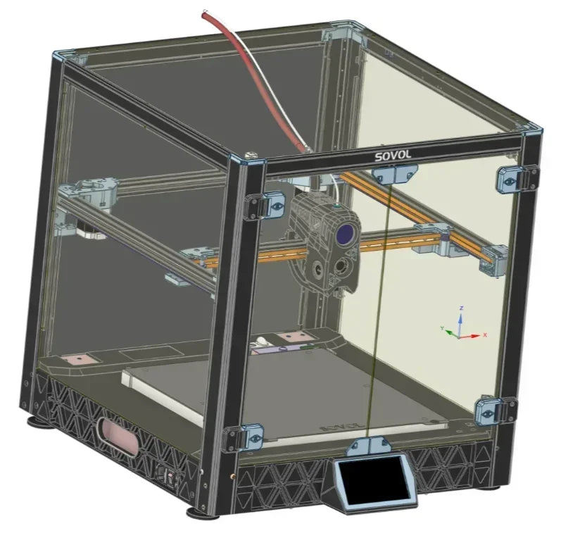 Sovol SV08 Full Enclosure kit single layer Version  Design By Nadir