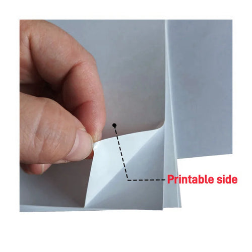 20 Sheets/Bag Heat Transfer Paper for Dark Fabric Transfer Paper for Inkjet Printer Printable Heat Transfer Vinyl for T-Shirts