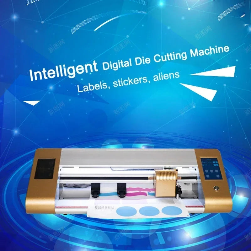 New Upgrade TT450 Digital Self-Adhesive Label Die Cutting Machine Lettering Machine DIY Cutting Engraving Machine