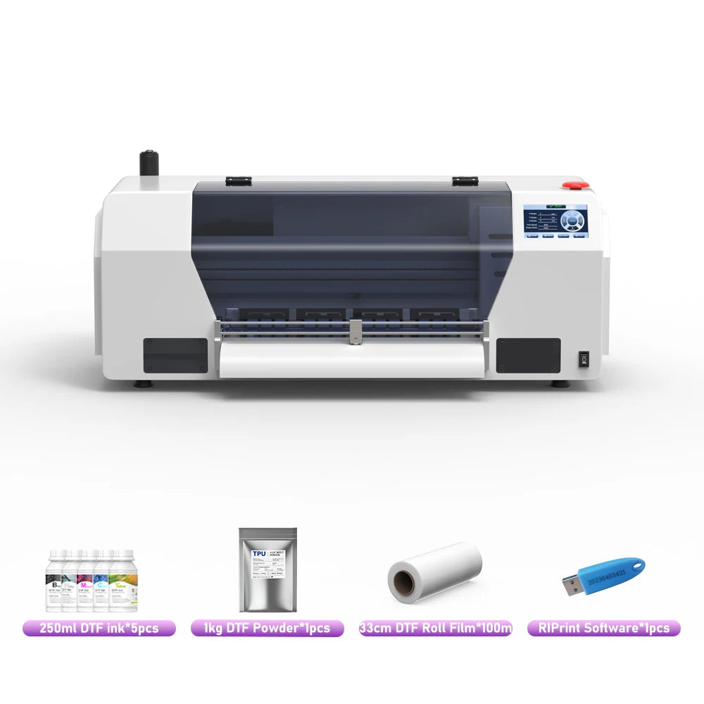 US/EU Stock A3 DTF Printer For Epson XP600 Directly to Film Transfer Printer For Fabric T shirt Printing Machine impresora dtf