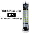 Winnerjet GTX ink bag 700ml High quality DTG Textile ink For Brother GTX-422 GTX-423 GTX-425 GTX-600 GTX PRO Brother printer ink