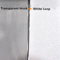 Self-Adhesive Transparent Hook Fastener Tape White Loop 110mm Wide Magic Tape For DIY Window Door Curtain Sofa Clothing Sewing