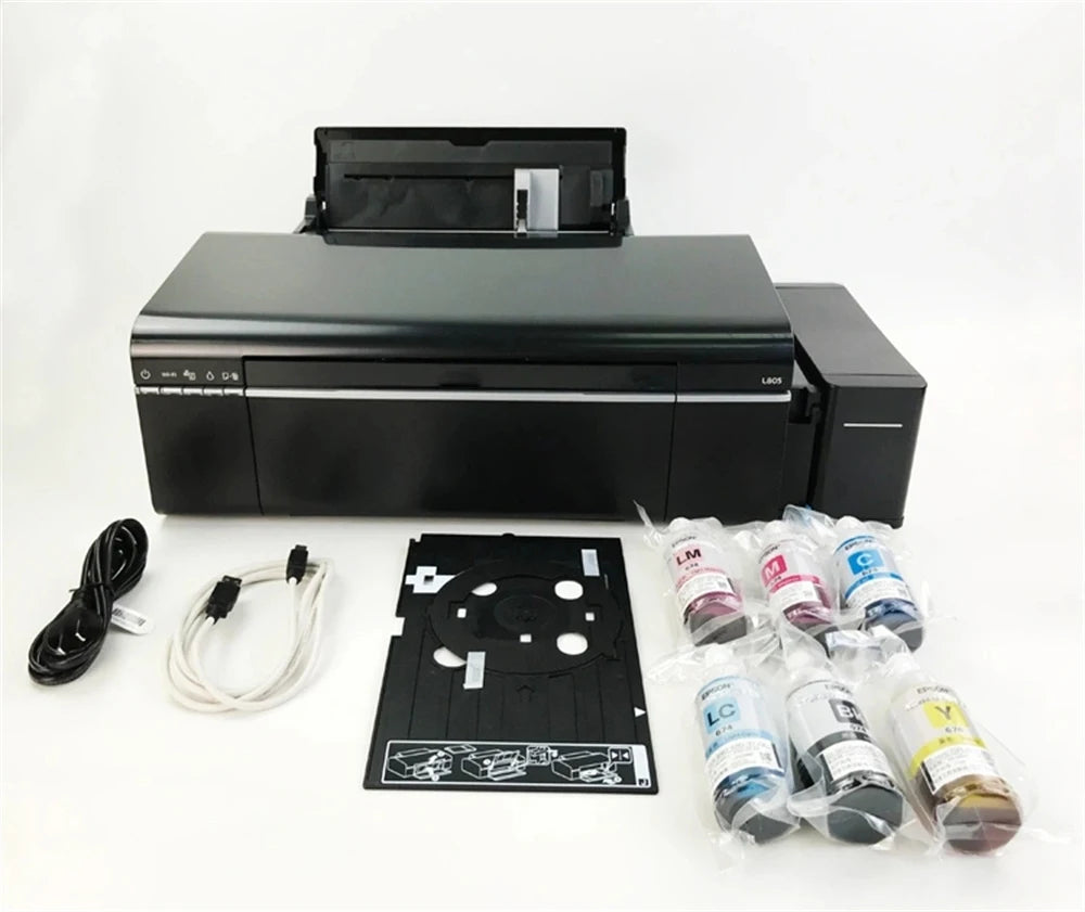 New Hot Sale 6 Color A4 L8050/L8058 PVC ID CARD Wifi Photo Printer Sublimation Impresora Inkjet Printer for epson L805 Printer