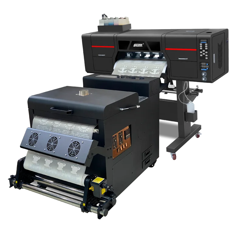 T Shirt Fabric Dtf Printer A1 Xp600 Print Head Heat Transfer Pet Film 60Cm Dtf Printer Printing Machine