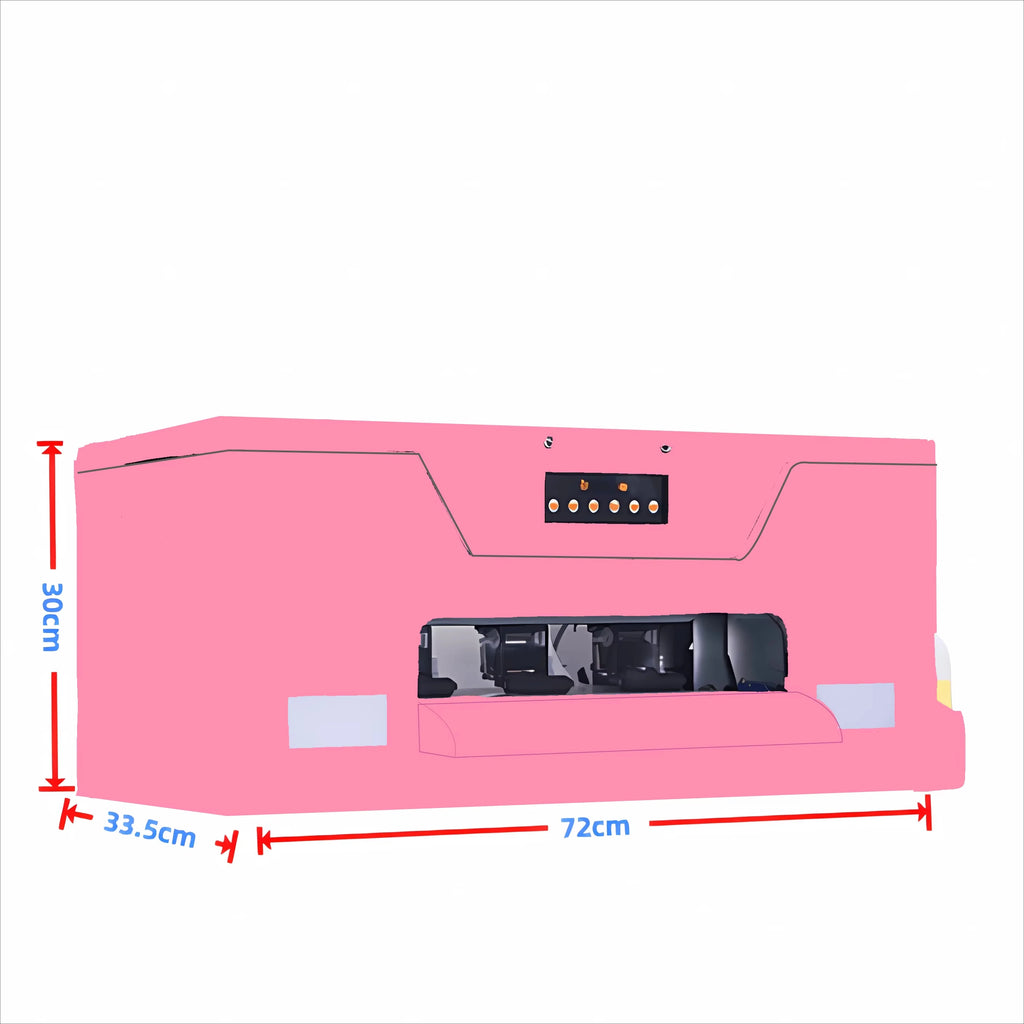 2025 Pink Digital  A3 DTF Printer XP600 Pet Film 13Inch Dtf Printer With Pink Oven for Any Textile