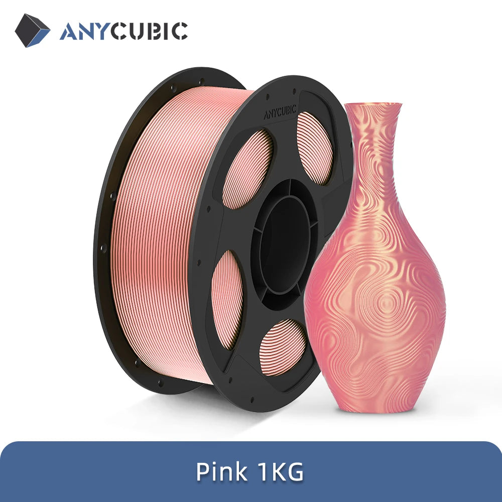 ANYCUBIC PLA Rainbow Silk Filament 1.75mm 3D Printer Printing Filament Christmas Toys 3D Printing Material For FDM 3D Printer