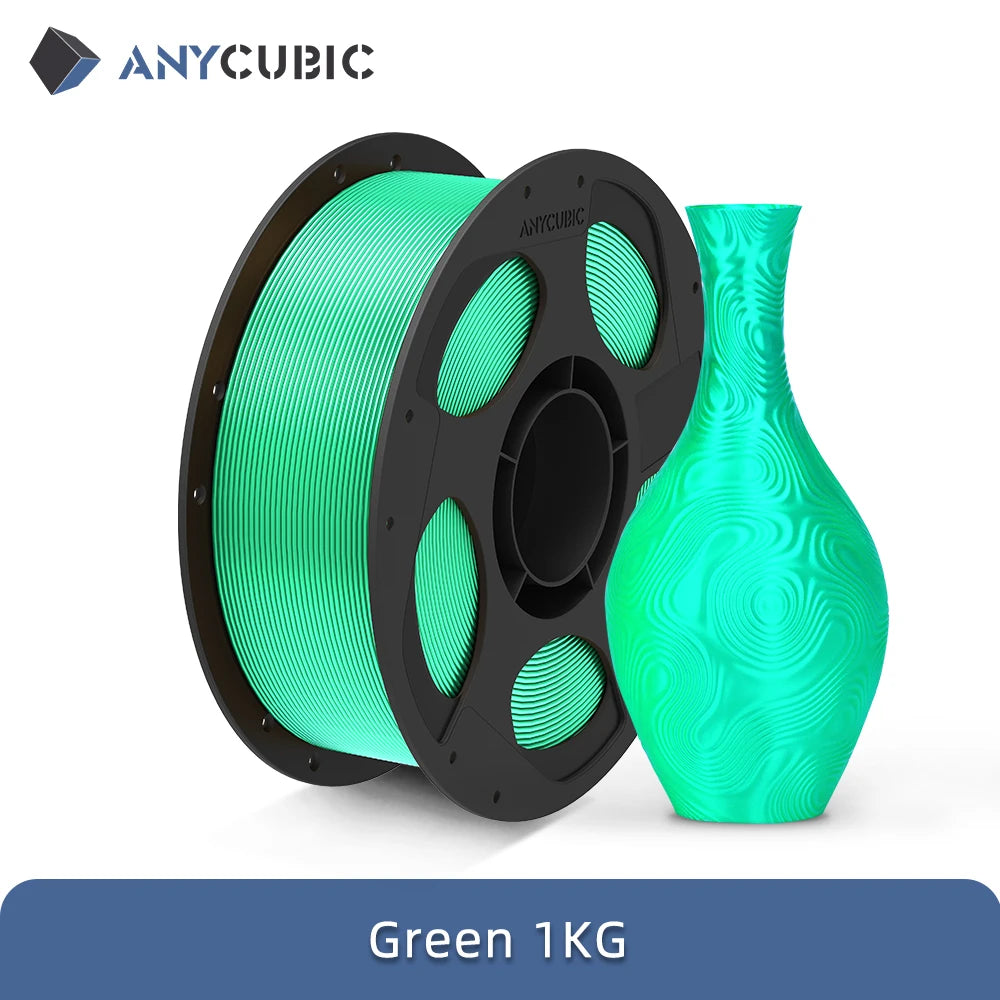 ANYCUBIC PLA Rainbow Silk Filament 1.75mm 3D Printer Printing Filament Christmas Toys 3D Printing Material For FDM 3D Printer
