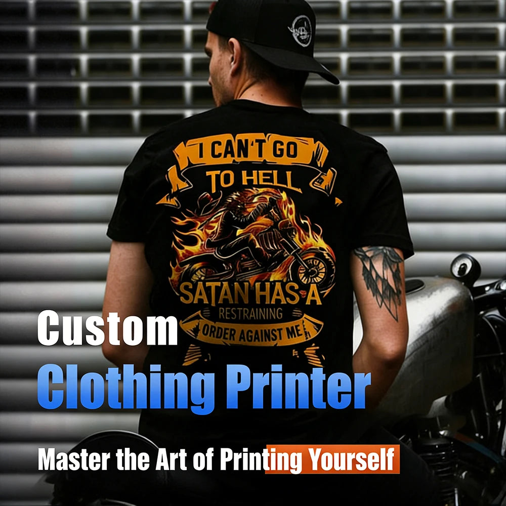 A3 DTF Printer Directly to Film Transfer Printer For Epson Dual i1600 Printhead impresora dtf A3 T shirt Printing Machine 13inch