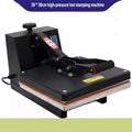 38*38CM T-Shirt Heat Press Machine High Pressure Sublimation Heat Transfer Flat Plate Pressing For Case Puzzle Photo 220V/110V