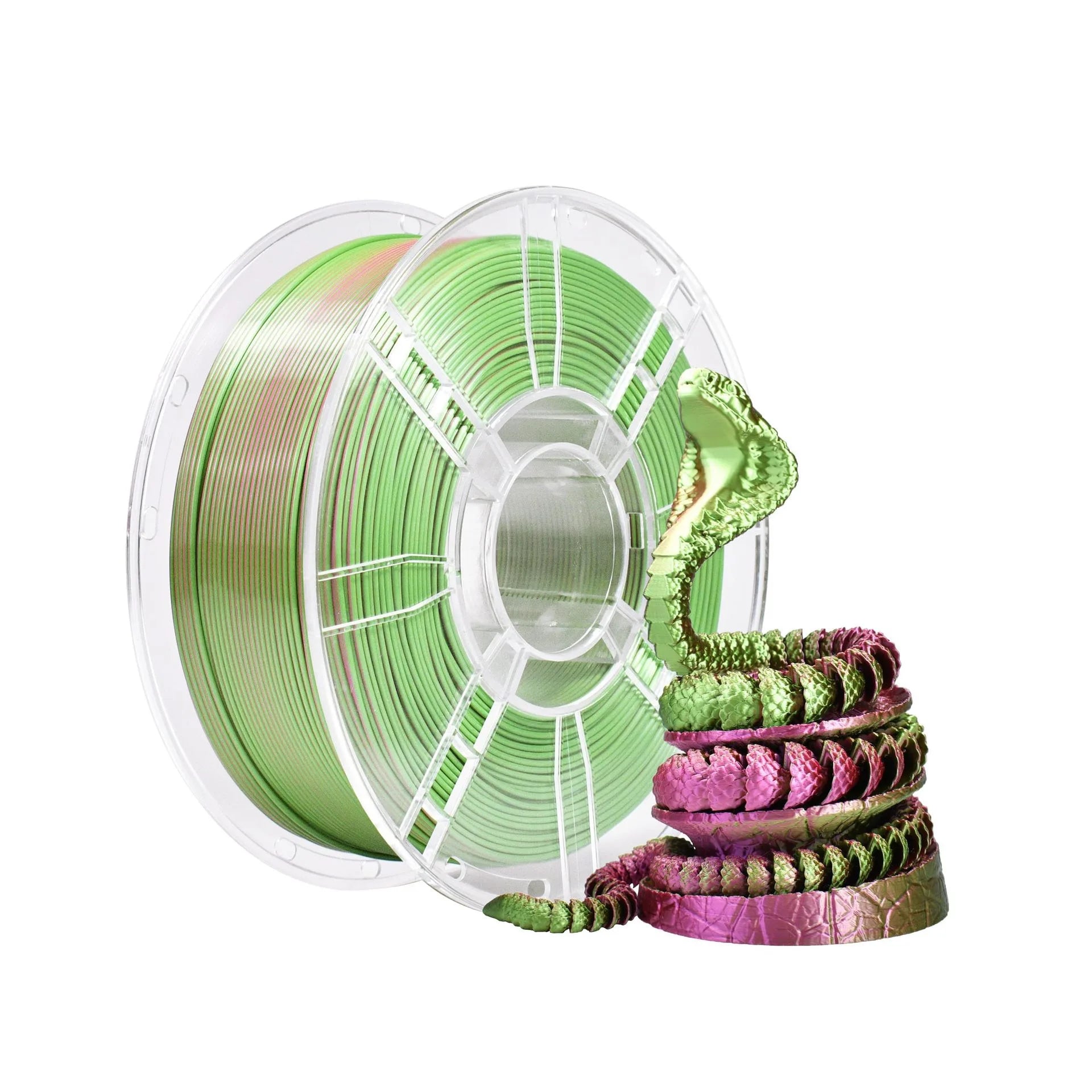 1kg 3D printer PLA silk filament 1.75mm multi-color silk texture smooth gradient effect material FDM printer consumables