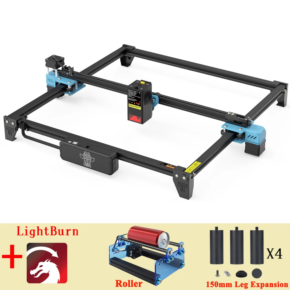 TwoTrees 130W CNC Laser Engraving Machine TTS-20 PRO APP Wifi Control Glass Metal Laser Engraver Wood Leather Cutting Machine