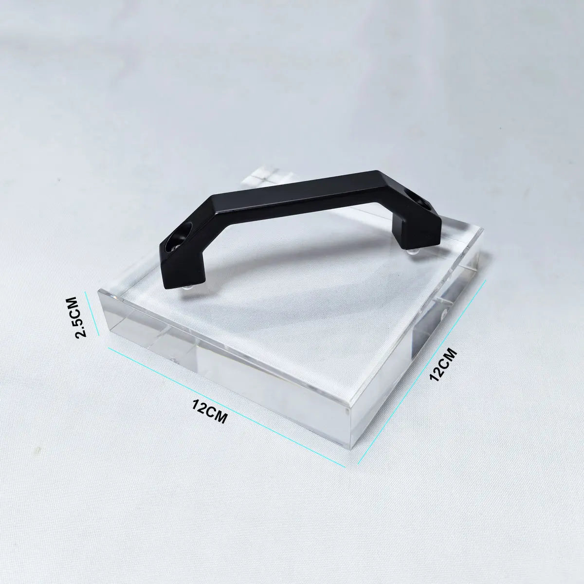 Hot press pad, suitable for HTV handicrafts - easy to press, heat-insulating transfer pad, 11.8X11.8 inches, gray