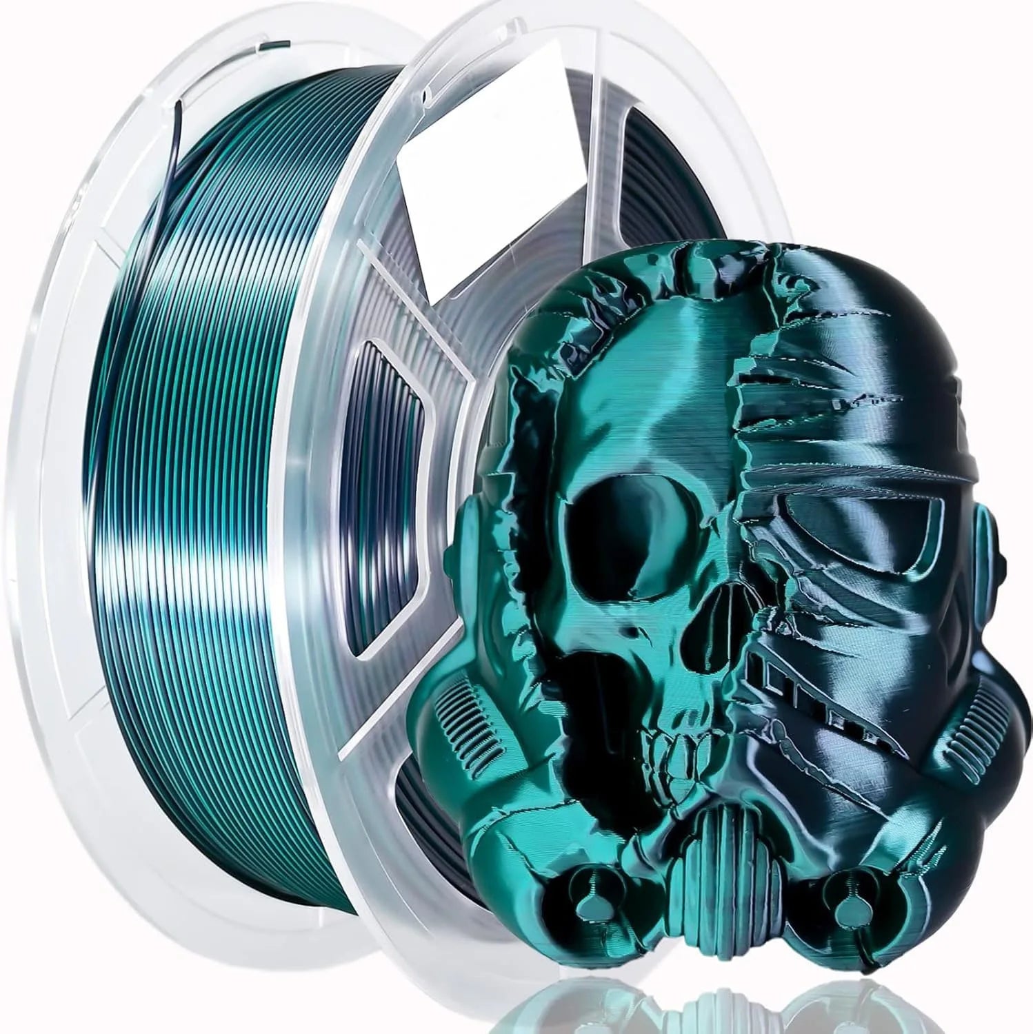 1kg 3D printer PLA silk filament 1.75mm multi-color silk texture smooth gradient effect material FDM printer consumables