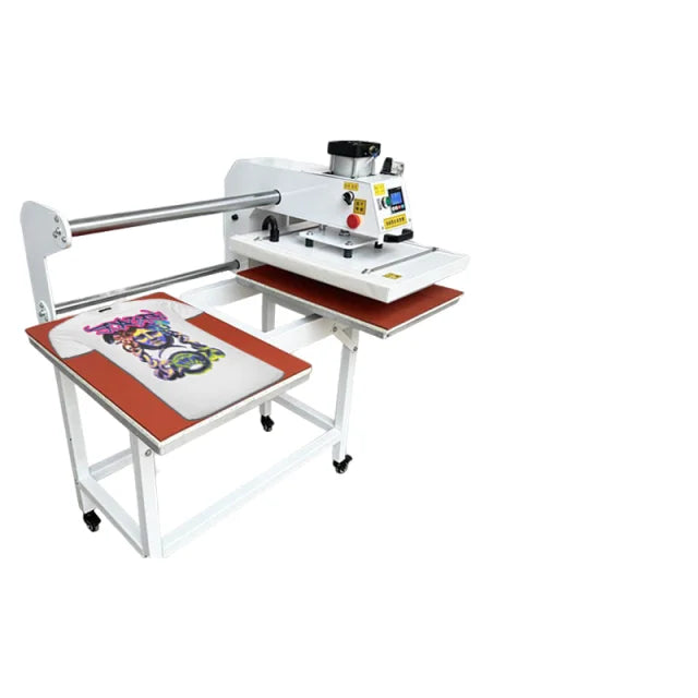 Popular Style Sublimation T-Shirt Heat Press Machine Two Station T Shirt Heat Transfer Machine
