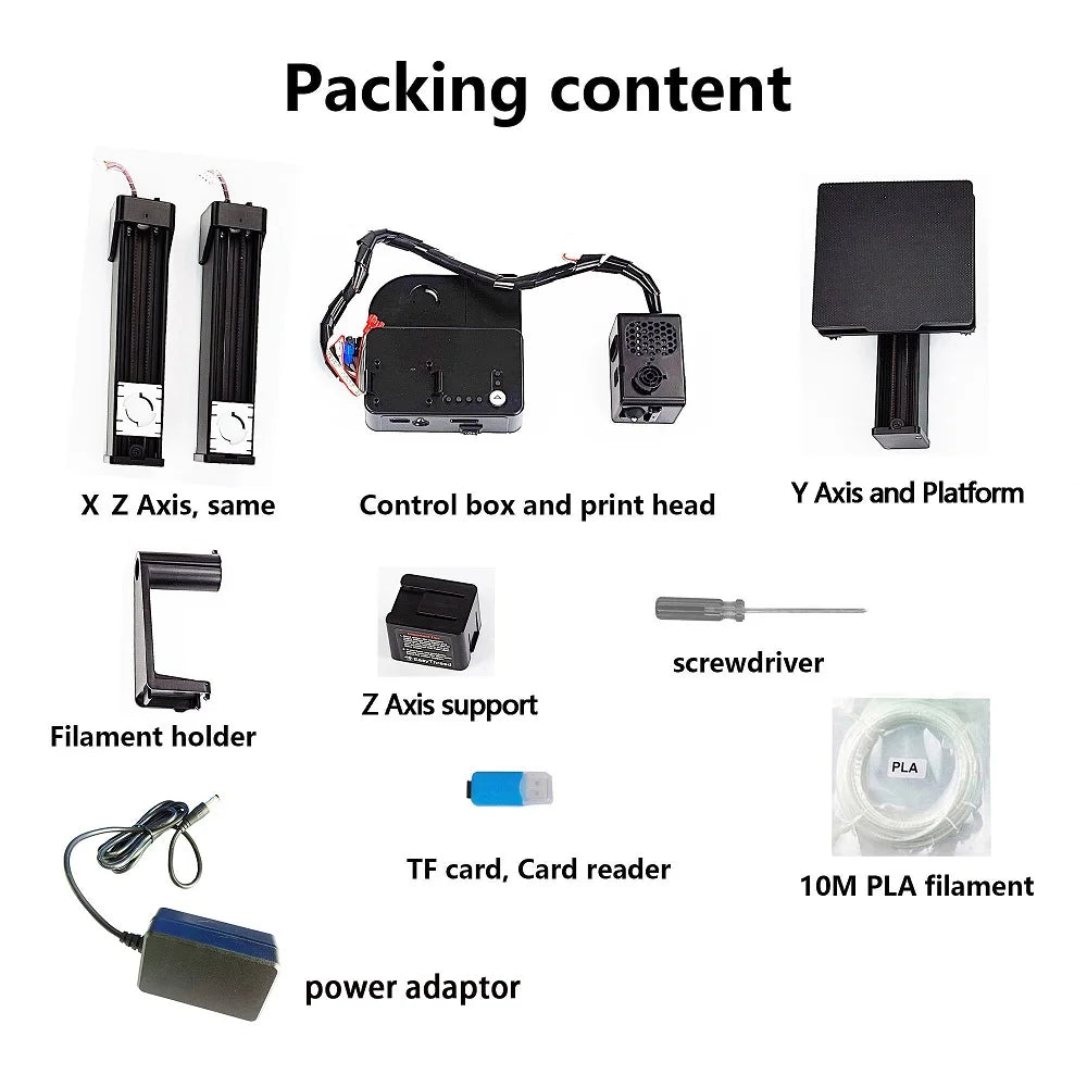 Easythreed K10 Mini 3D Printer Easy To Use One-click Print Mainboard With Magnetic Platform Desktop Mini Printer For Beginner