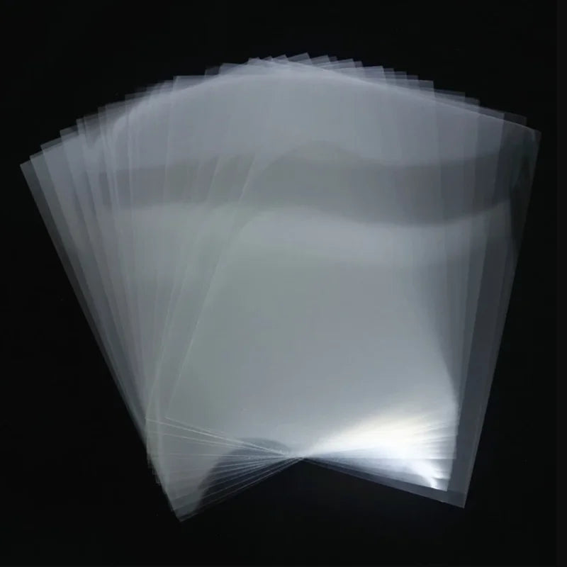 50 Sheets Laser Film Paper A3 A4 Transparent Film for Laser Printer Silk Screen PrintingFilm Sheets for Overhead Projector