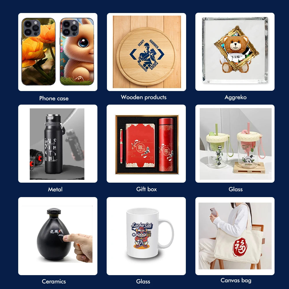 Erasmart Custom Logo Cheap A4 DTG Digital Flatbed Printer DTG Printing Machine for Bottle