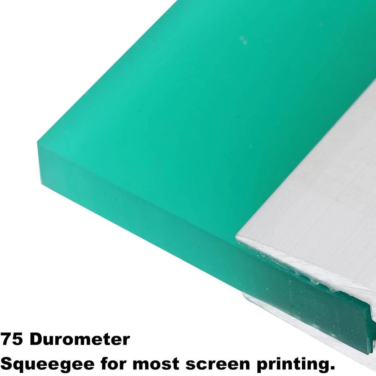 65-90A Silk Stencil Screen Printing Squeegee Printmaking Squeegee Rubber Squeegee with Handle Silk Screen Printing Ink Scraper