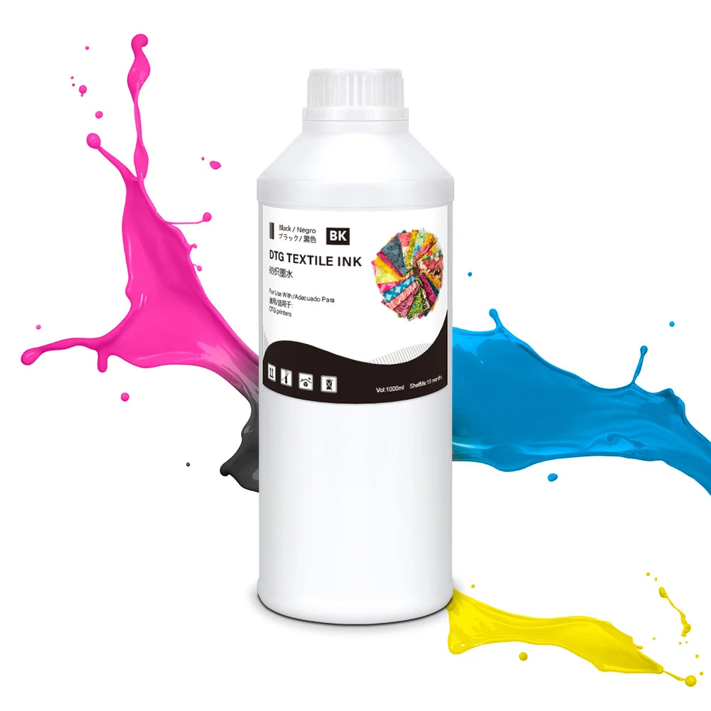 Winnerjet 1000ml GTX DTG ink Textile ink for Brother GTX GTX-422 PRO GTX-423 PRO GTX PRO GTX Bulk GTX PRO B printer