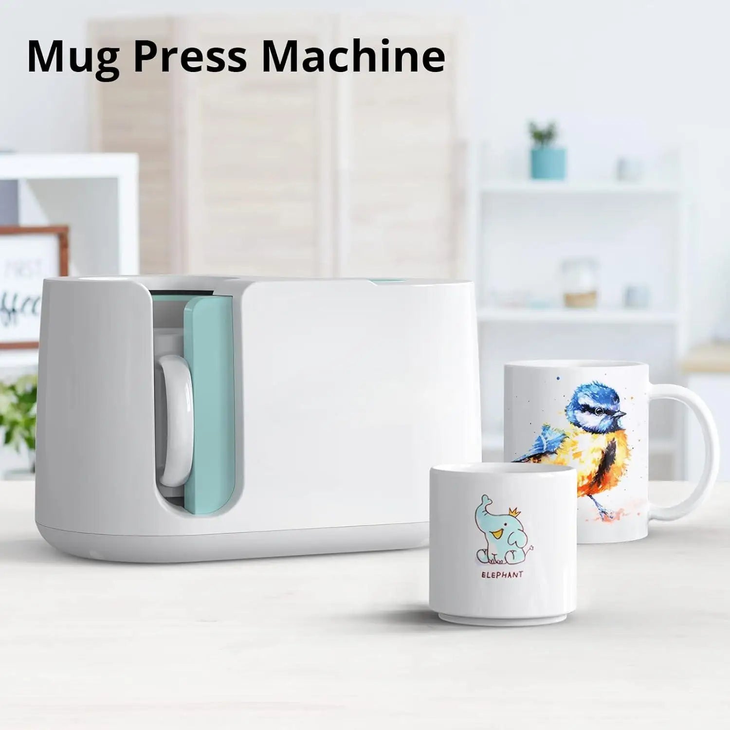Mug Heat Press Machine Device Kit Freesub Pneumatic 11oz 15oz Mug Heat Press Automatic Mug Sublimation Printing machine PD150