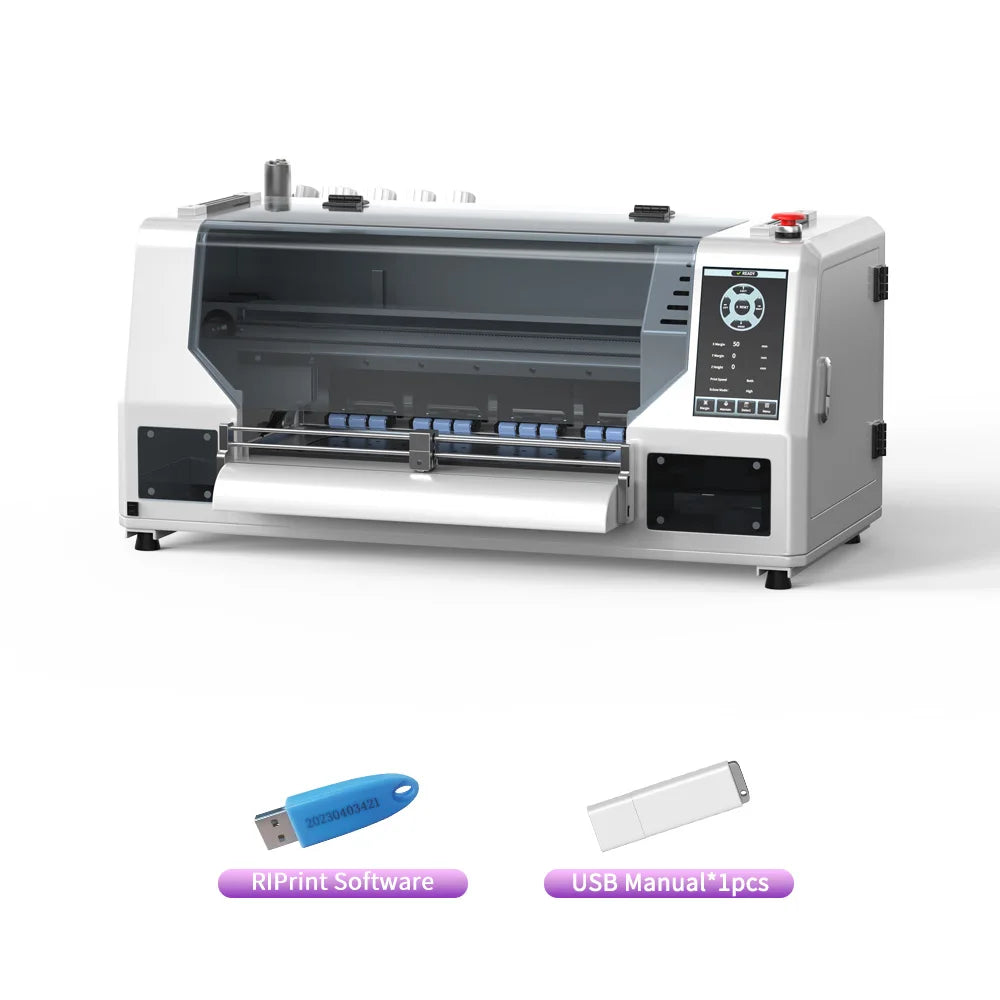 A3 DTF Printer Directly to Film Transfer Printer For Epson Dual i1600 Printhead impresora dtf A3 T shirt Printing Machine 13inch