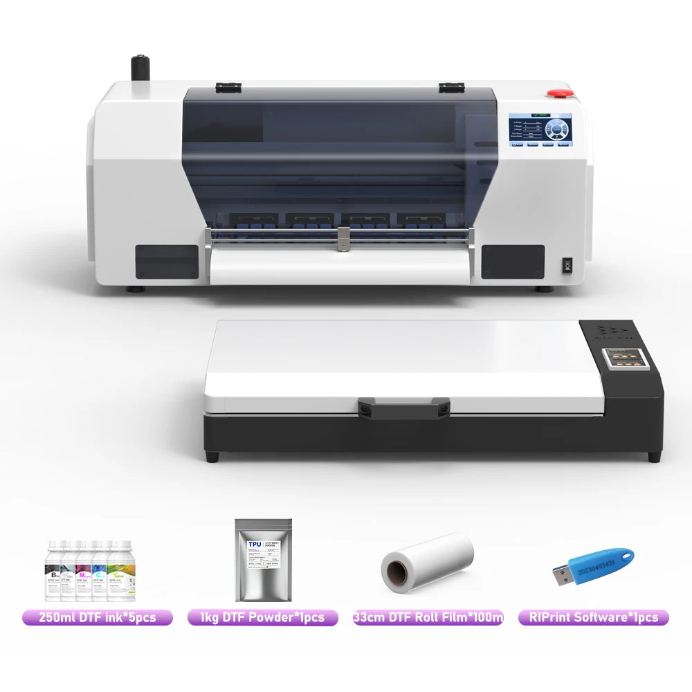 US/EU Stock A3 DTF Printer For Epson XP600 Directly to Film Transfer Printer For Fabric T shirt Printing Machine impresora dtf