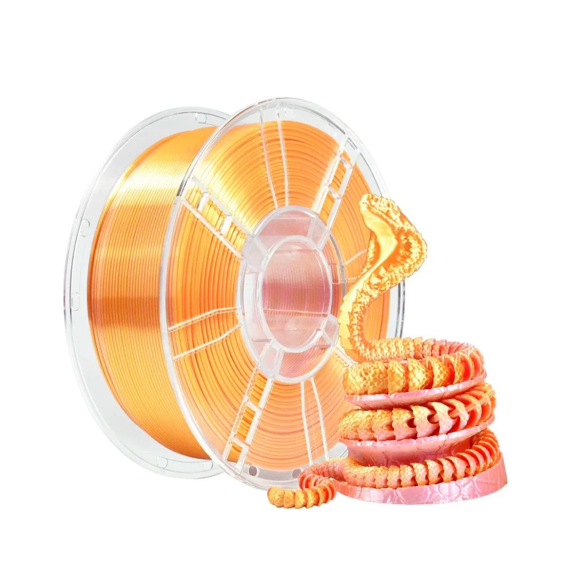 1kg 3D printer PLA silk filament 1.75mm multi-color silk texture smooth gradient effect material FDM printer consumables