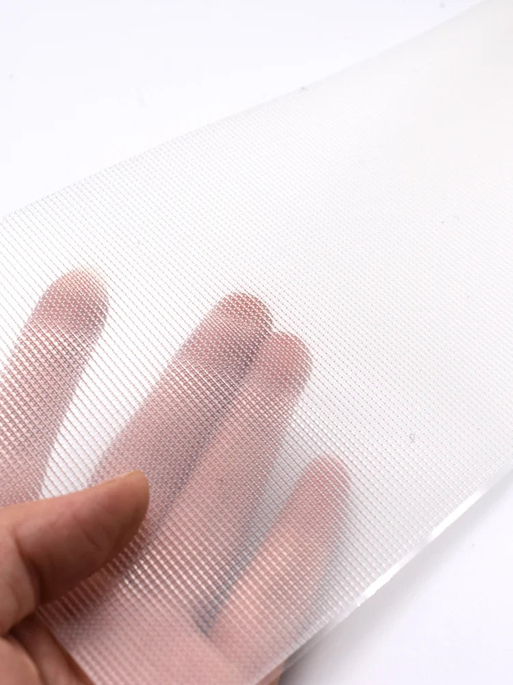 Self-Adhesive Transparent Hook Fastener Tape White Loop 110mm Wide Magic Tape For DIY Window Door Curtain Sofa Clothing Sewing