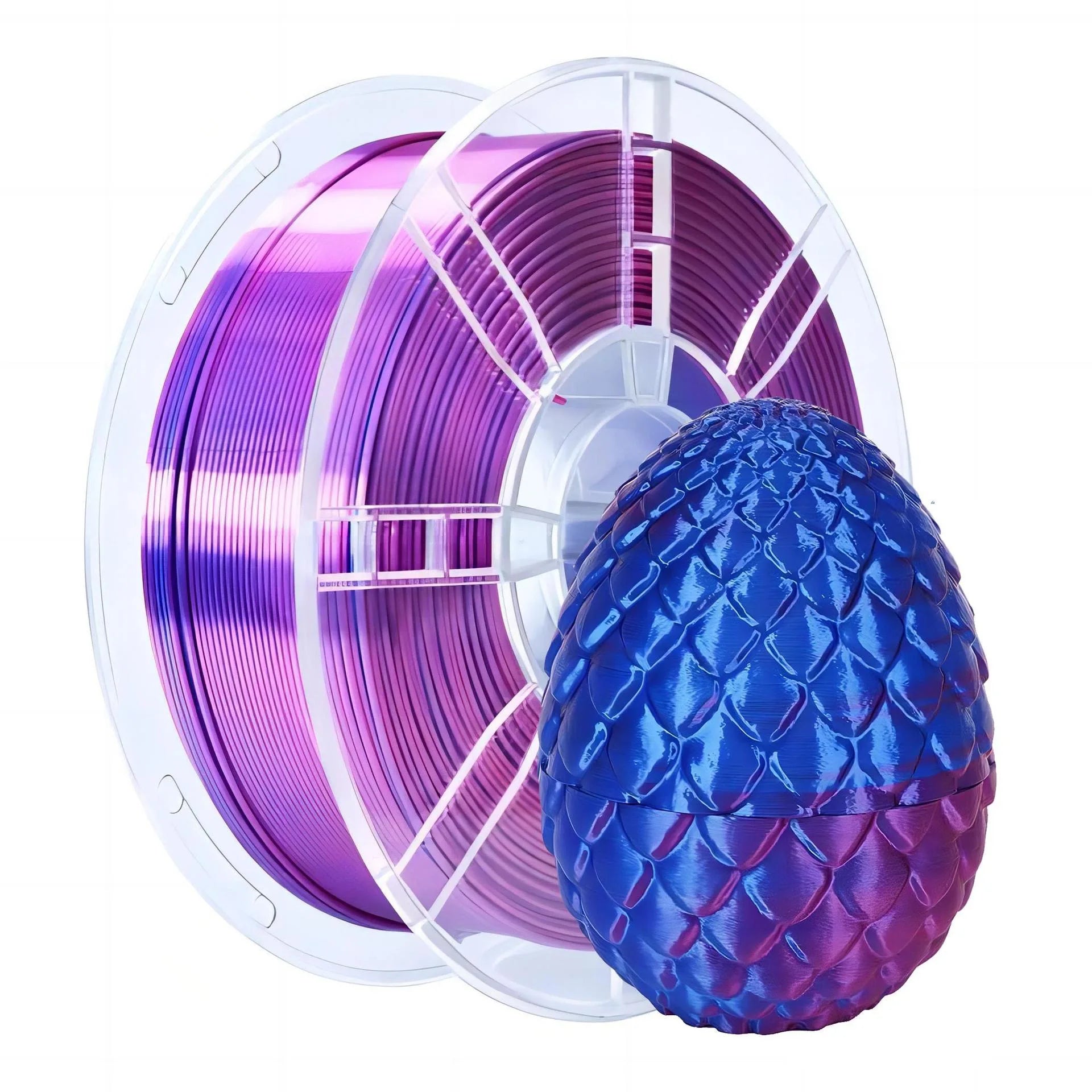 1kg 3D printer PLA silk filament 1.75mm multi-color silk texture smooth gradient effect material FDM printer consumables