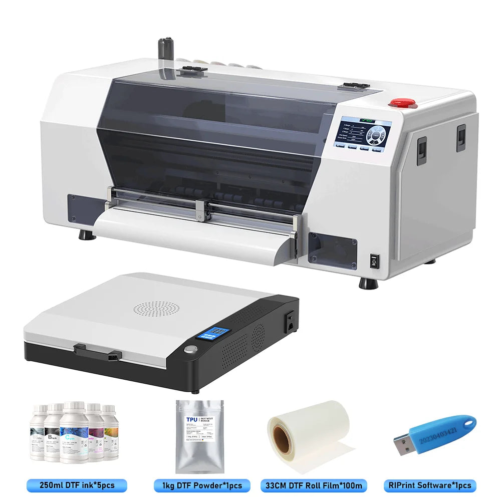 A3 DTF Printer For Epson XP600 Directly to Film Transfer Printer impresora dtf For textil Fabric T shirt Printing Machine 13inch