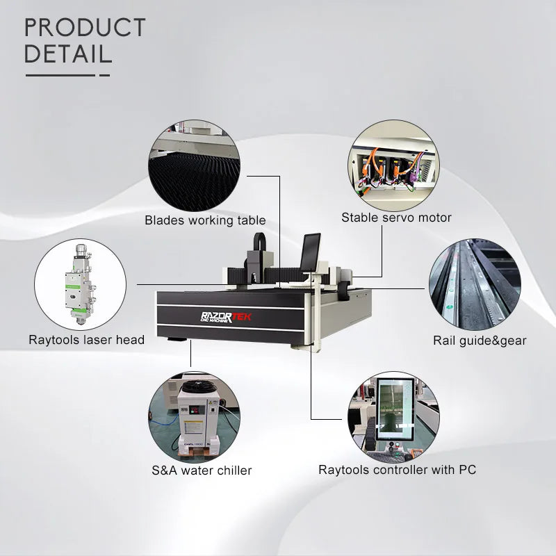 Industrial new condition laser cutting metal 3000w 6kw metal steel iron sheet 3015 cnc fiber laser cutting machine