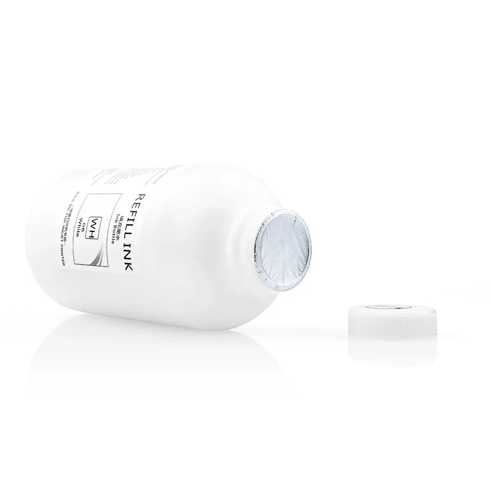 Bulk DTG Textile Ink 1000ml white ink For Epson Sure Color F2000 F2100 F2130 F2140 F2150 F2160 DX5 DX6 printer ciss & cartiridge
