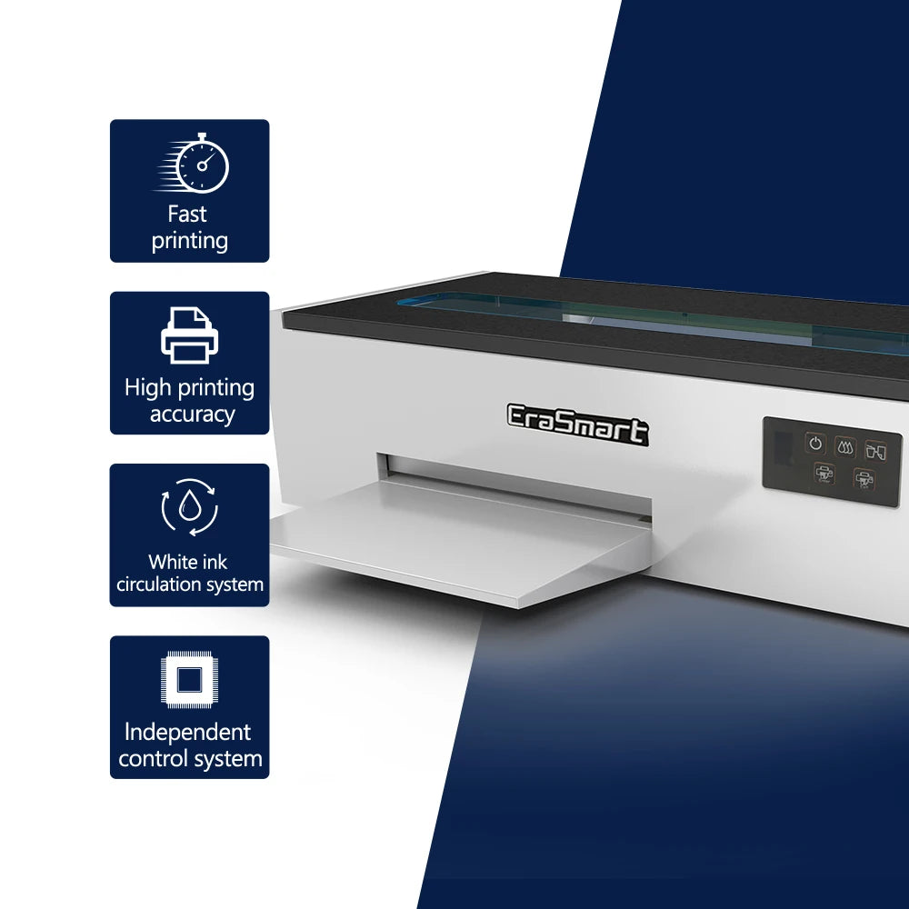 Erasmart L1800 L805 Impressora Mini Sticker Digital Fabric Printing Machine in Pakistan A4 Dtf Printer