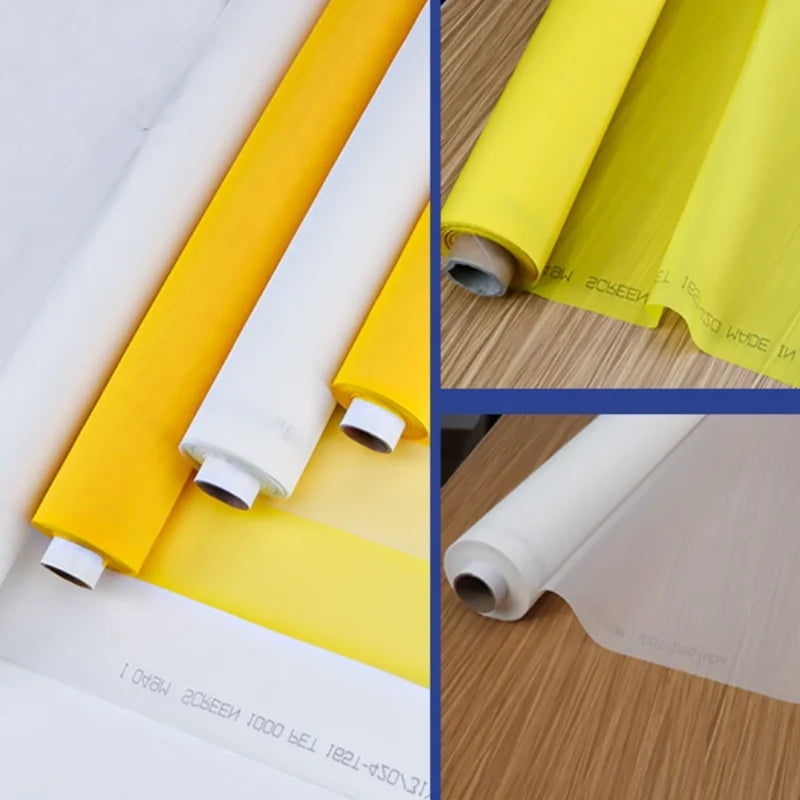 3 Meters Polyester Screen Printing Mesh White Silk Screen Printing Mesh Fabric High Tension Mesh Stencil Making Inks Parts