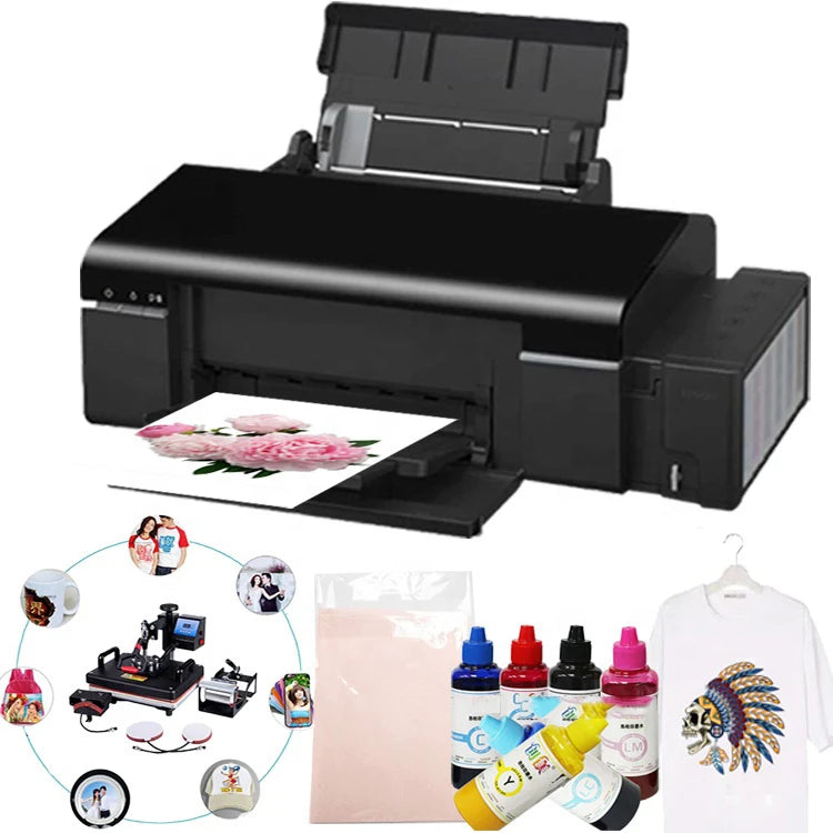 New Hot Sale 6 Color A4 L8050/L8058 PVC ID CARD Wifi Photo Printer Sublimation Impresora Inkjet Printer for epson L805 Printer